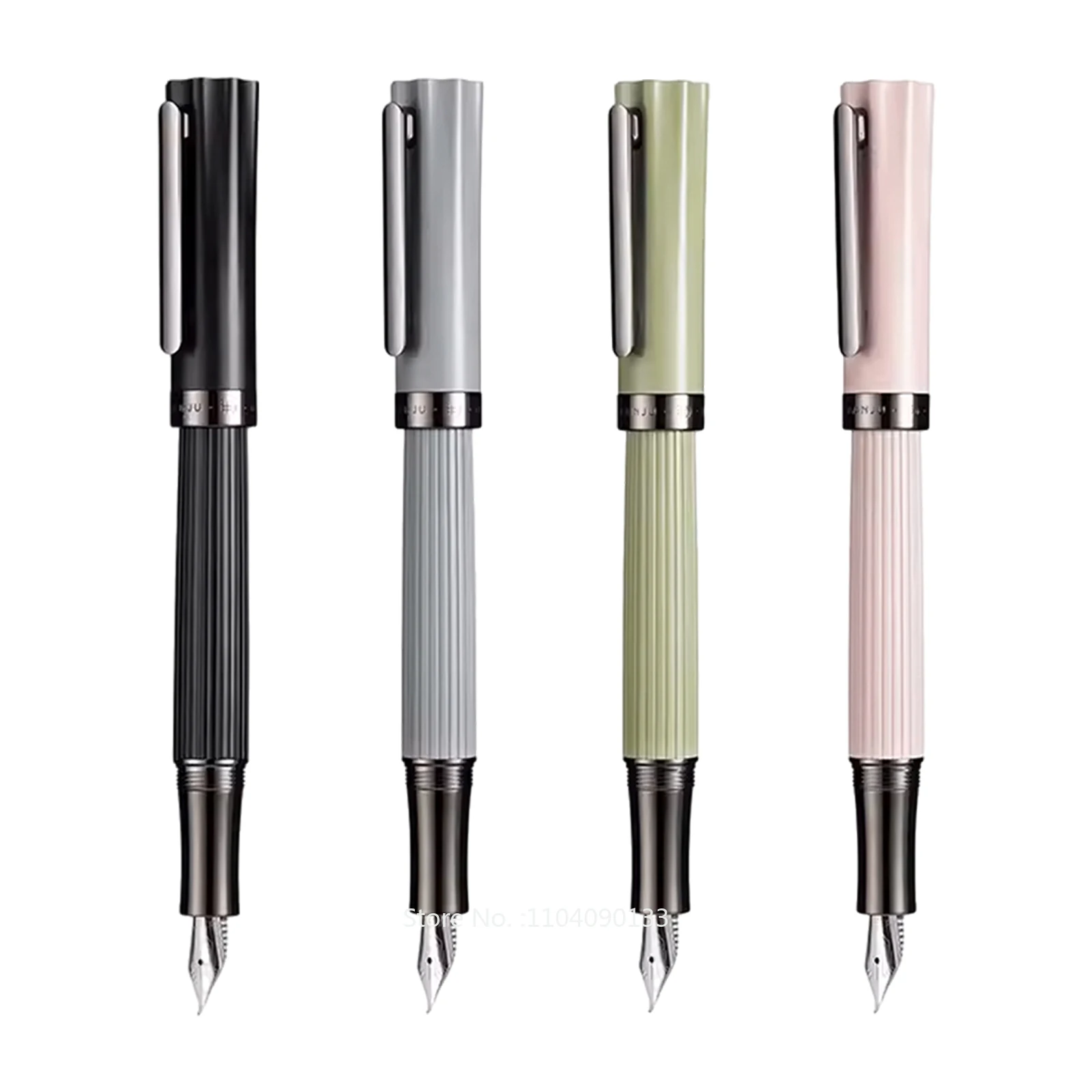 

NEW Banju Ferris Wheel Sky Ring Series Fountain Pen EF/F/M Iridium Nib Office Writing Supplies Stationery Gift Grey Green Black