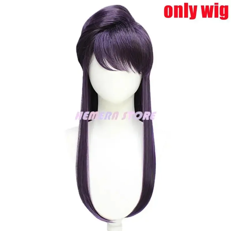 Anime Komi Can't Communicate Komi Shoko Cosplay Costume Outfits Shirt Tie Short Women Uniform Halloween Carnival Party Clothes