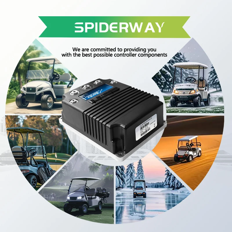 48V 500A 0-5k SepEx Programmable Motor Controller for Curtis Golf Cart 1268-5501