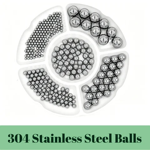Bearing Balls Stainless Steel G100 4/5/6/8/9/10/12/15/16mm 1/2" 1/4" 1" 0.32" 0.24" High Precision Rust Proof Solid Bicycle Ball