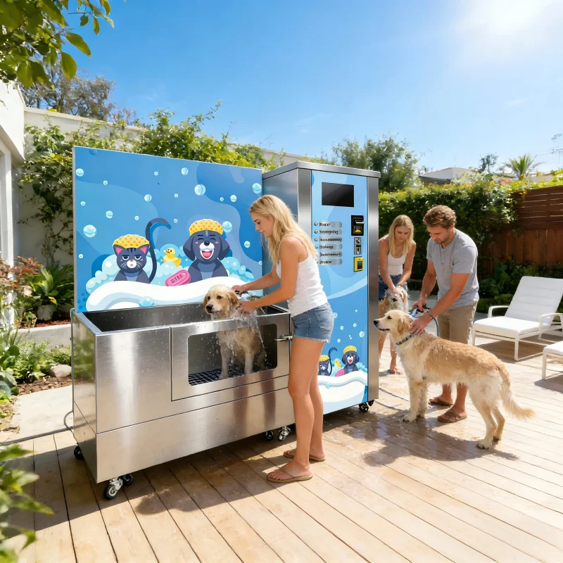 Portable Cat and Dog Grooming Bath Machine Self-Service Dog Wash Station