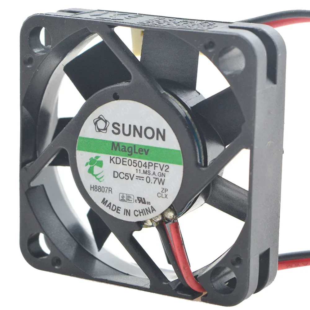 

+Новинка для 2 шт. Sunon KDE0504PFV2 Maglev Vapo DC 5 В вентилятор 4 см 4010 40x40x10 мм 0,7 Вт охлаждающие вентиляторы процессор
