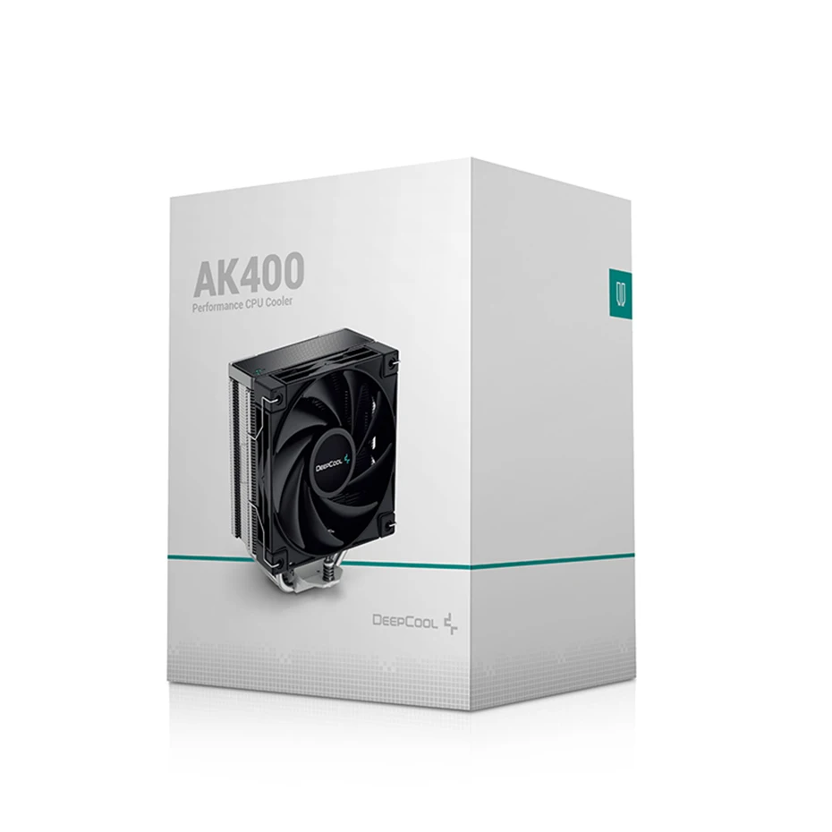 Deepcool AK400 radiatore bianco 4 tubi di calore CPU Cooler silenzioso FDB ventola Computer Desktop ventola di raffreddamento sottile LGA1700 1200 115X AM4