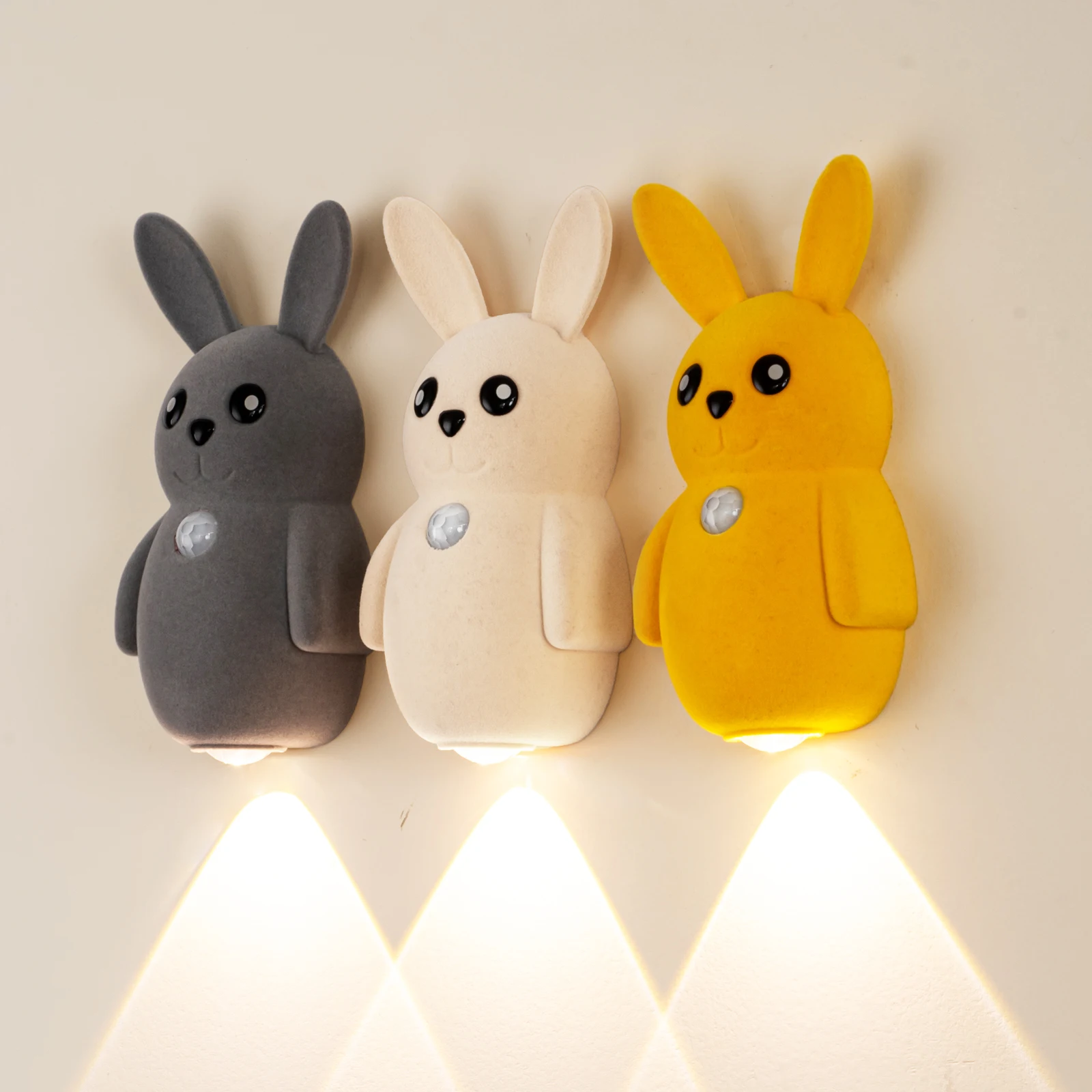 GDLUOAO Portable LED Wall Light, Magnetic Installation, Small Night Light with Motion Sensor, USB Rechargeable Induction Light