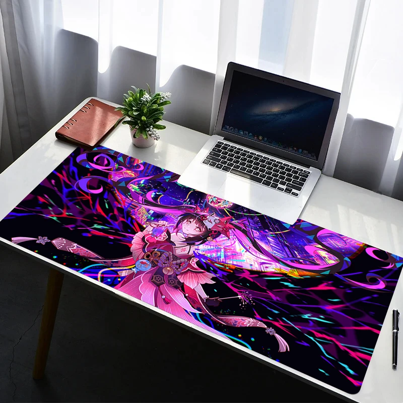 

Mouse Pad Computer Gamer PC Accessories HD Honkai Star Rail Sparkle Mousepad Rubber Non Slip Desk Mat Laptop Gamer Keyboard Pad