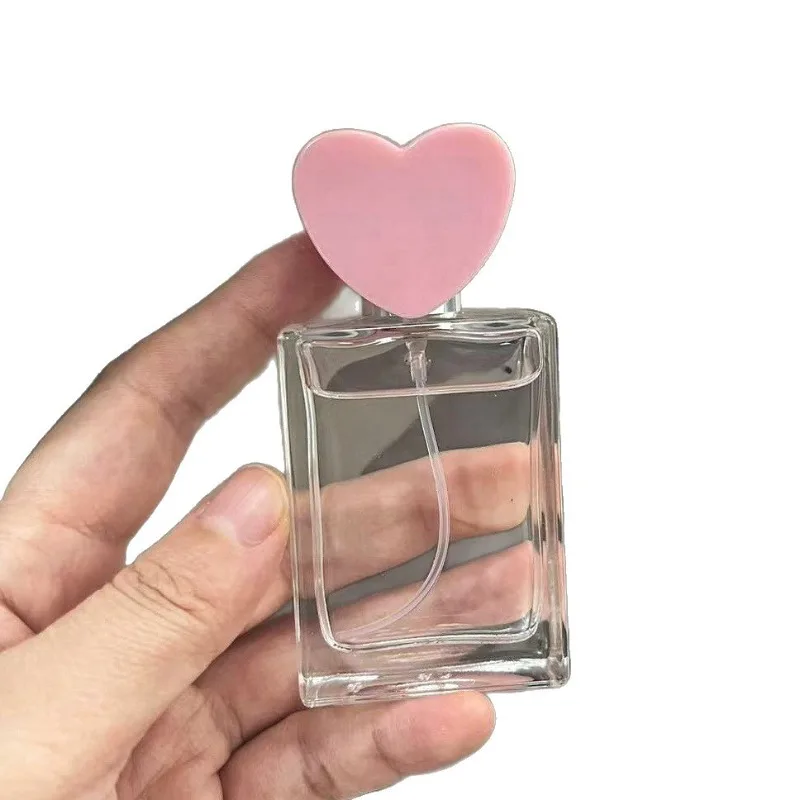 Butelka na perfumy do ponownego napełniania, 30 ml, szklana butelka na perfumy z zakrętką i rozpylaczem, przenośna i idealna w podróży.