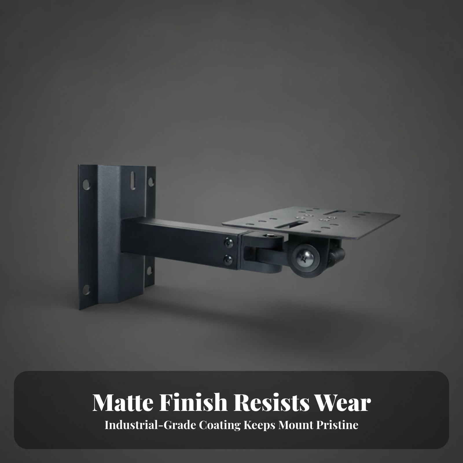 Speaker Wall Mount Bracket Universal Bookshelf Speaker Wall Mount Hardware Padded Long-Lasting for Audiophiles, Home Theater