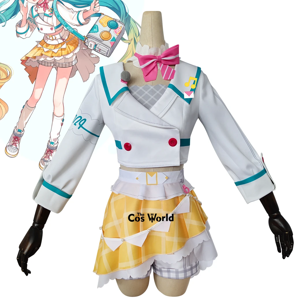 2024 Magical Mirai Miku Uniform Outfits Anime Cosplay Costumes