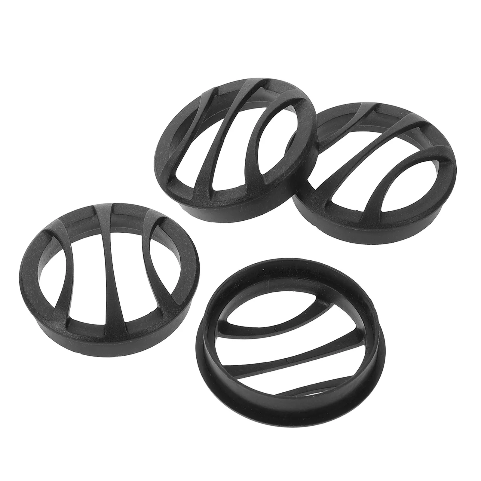 4Pcs Car Speaker Grill Cover 2 Inch Tweeter Protective Mesh Dustproof Plastic Cover Car Audio Mesh Guard for Speaker System