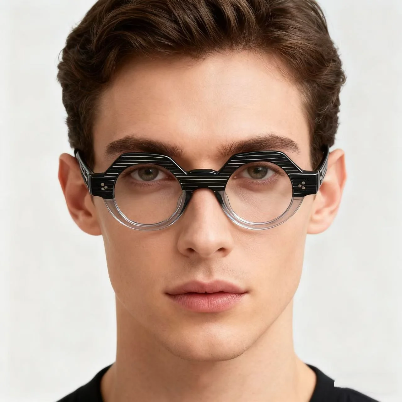 

Acetate Eyeglasses Frame Men Optical Glasses Frame Prescription Glasses for Man Myopia Reading Eyewear