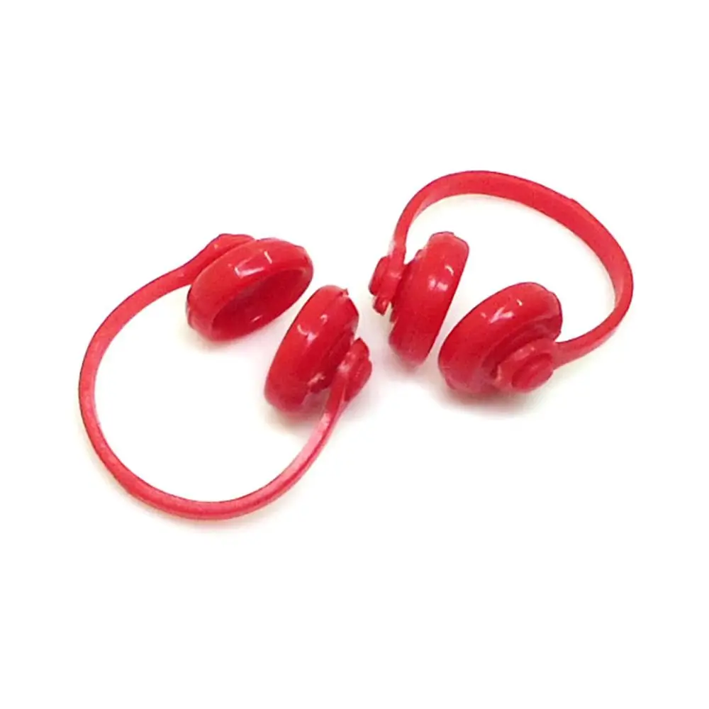 Christmas Gift 1: 12 Doll Earphone Mini Simulating Doll Accessories Dollhouse Accessories Miniature Headset Model