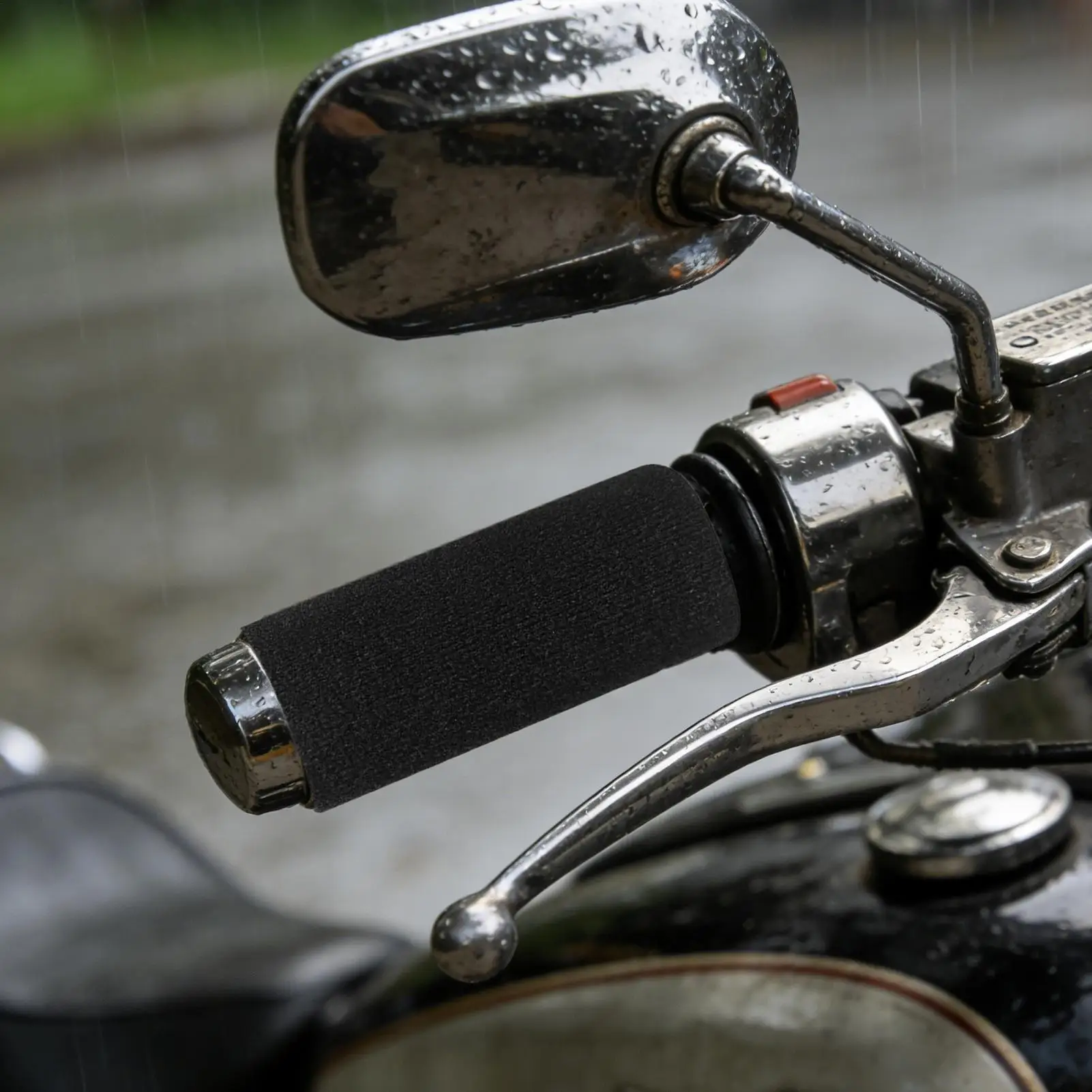 Motorcycle Heated Handlebar Covers Snowmobile Warming Supplies Snowmobile Handlebar Heater For Adults Men Women Cyclists Riders