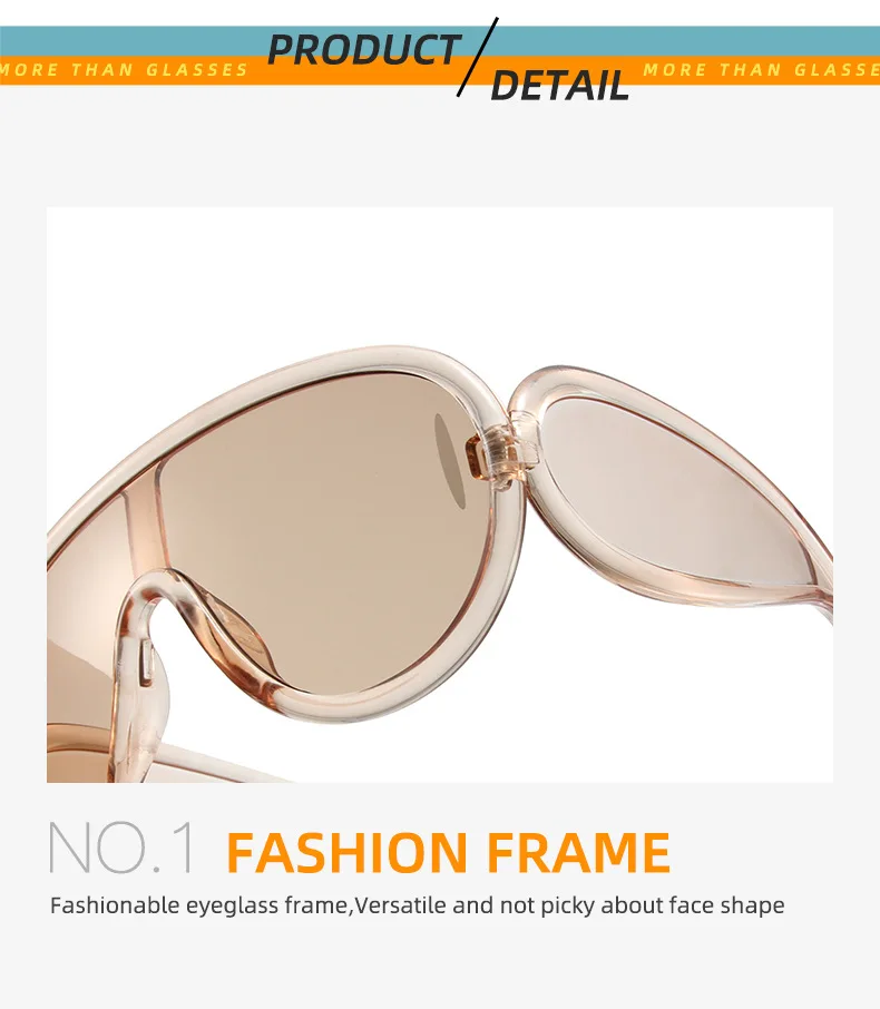 Y2K Sport Punk Sonnenbrille Frauen Männer Einteilige Sonnenbrille für Damen Luxus Marke Übergroßen Steampunk Brillen Goggle UV400 – Detail 15