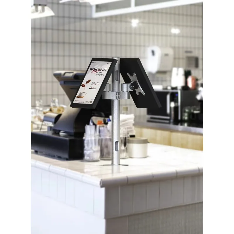 듀얼 스크린 상업용 디스플레이 스탠드 새로운 유형의 바, 편리하고 실용적이며 내구성이 뛰어남