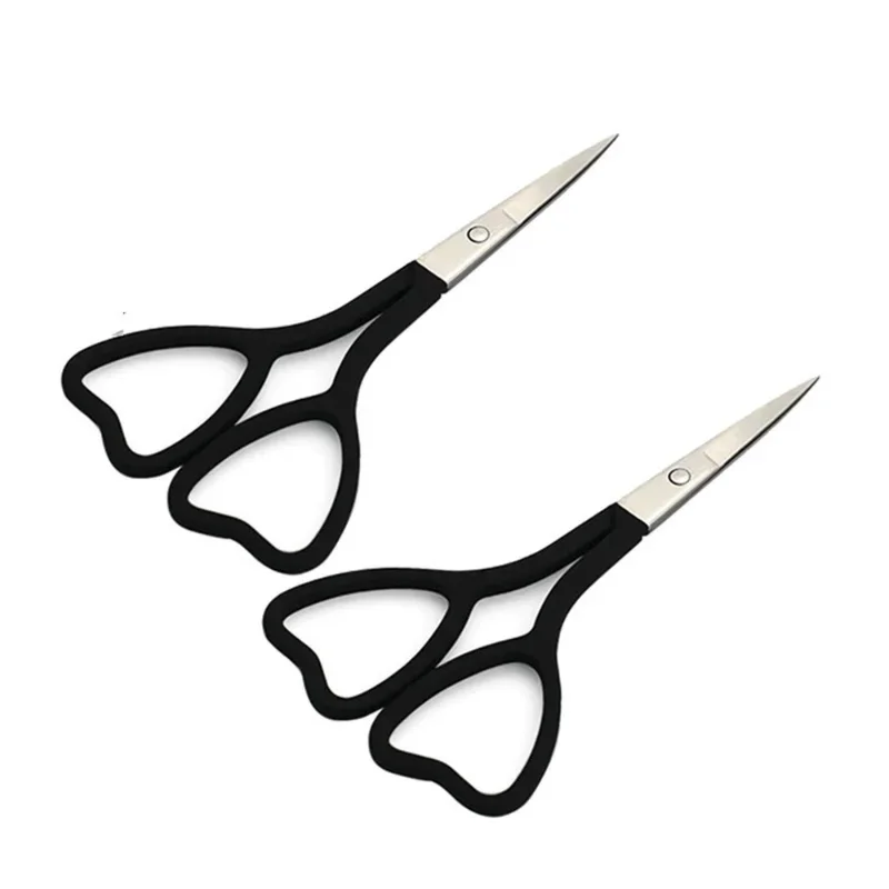 

1Pcs 9.5cm Mini Vintage Scissors Extra Small Stainless Steel Embroidery Scissor Mustache Trimming Portable Shears Men Beard