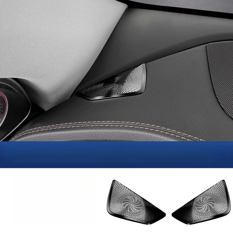 Voor Mercedes Benz W167 GLE X167 GLS C292 2020-2023 2024 2025 Dashboard Panel Airconditioner Outlet Stofkap luidspreker Hoorn Deksel