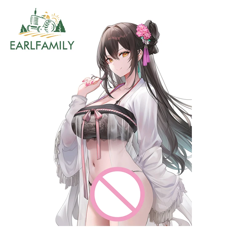 ملصقات EARLFAMILY Ruannmexei Succubus Sex Waifu ملصقات جذع جذع مغرية من الفينيل مناسبة لمضيف قارورة تخزين بهلوان السيارات