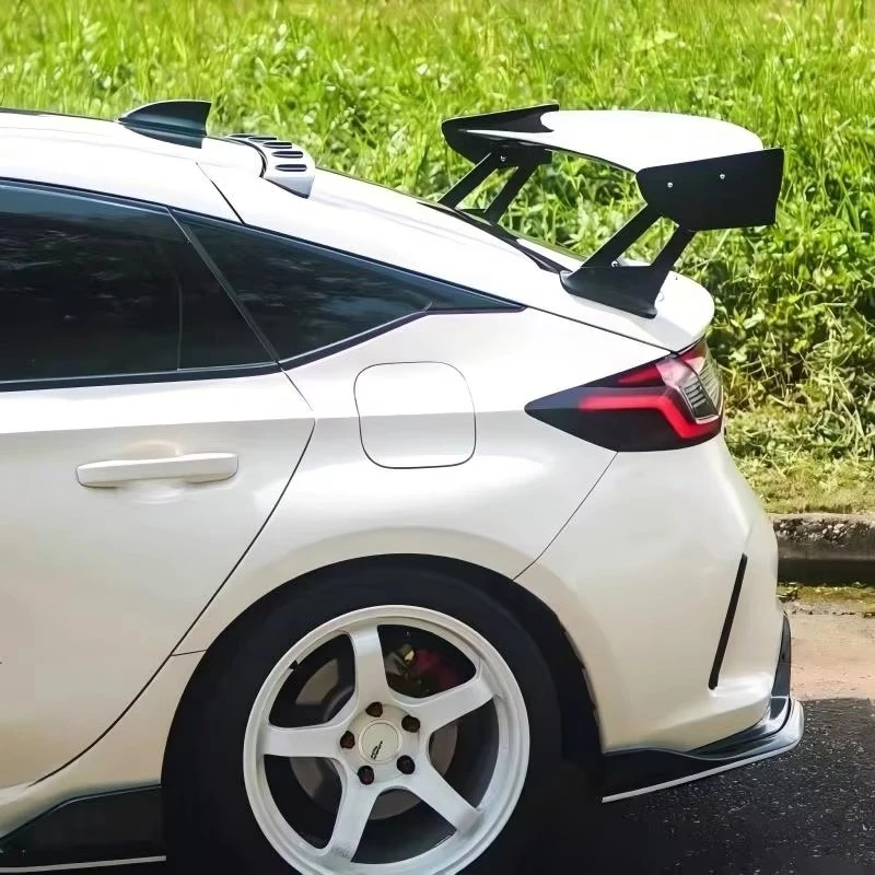 V-oltex Style VTX2 Double Layer Rear Spoiler Carbon Fiber for 11th Gen Type R FL5