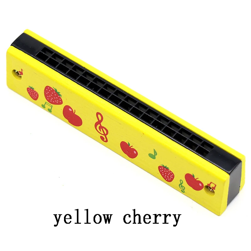 Kinderen Houten Mondharmonica Muziekinstrument Speelgoed Muziek Leermiddelen Puzzel Vroeg Onderwijs Kleuterschool Beginners TMZ