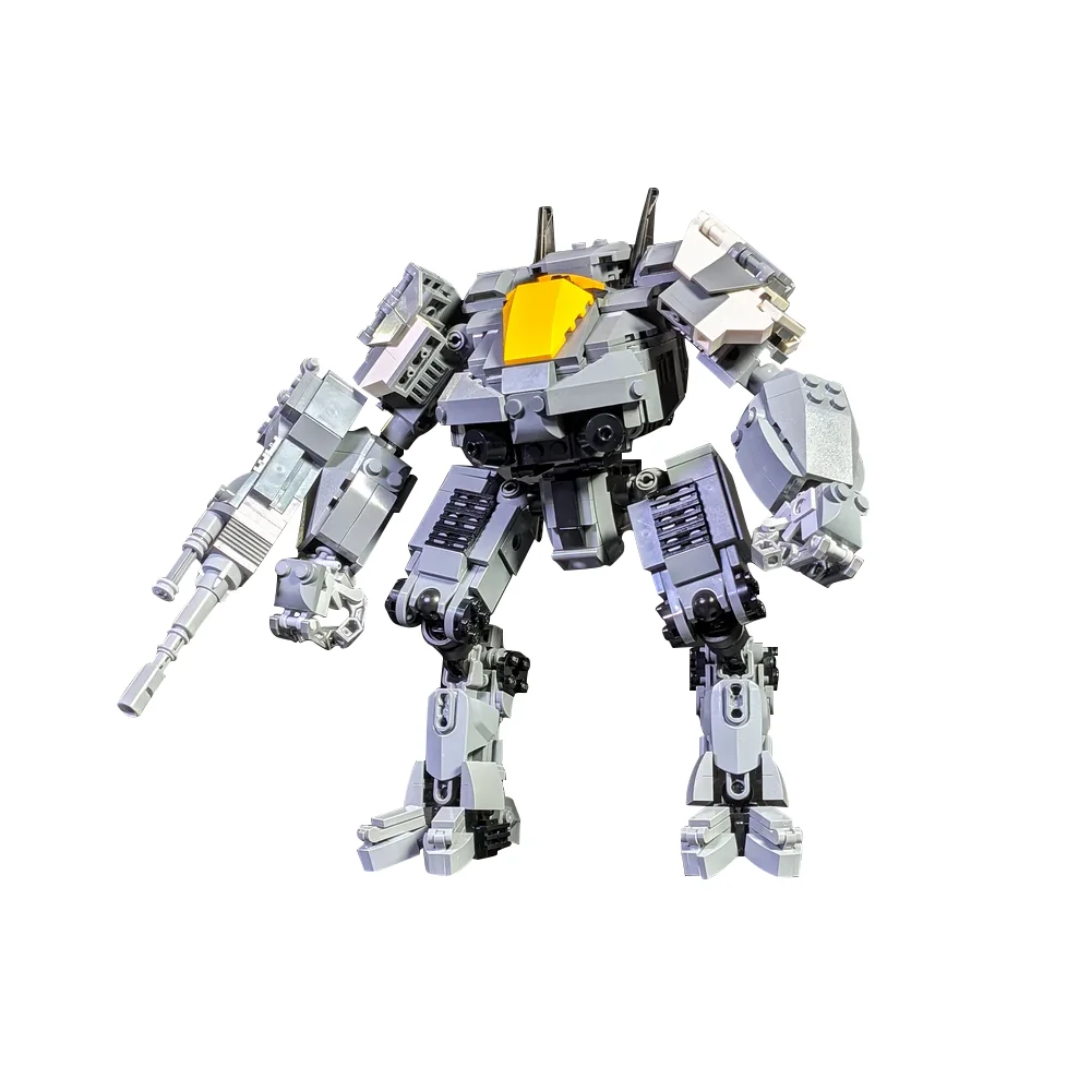 

MOC Cyclops Building Blocks Space War Robot High-Tech Action Mech Bricks Toy Adult Gift