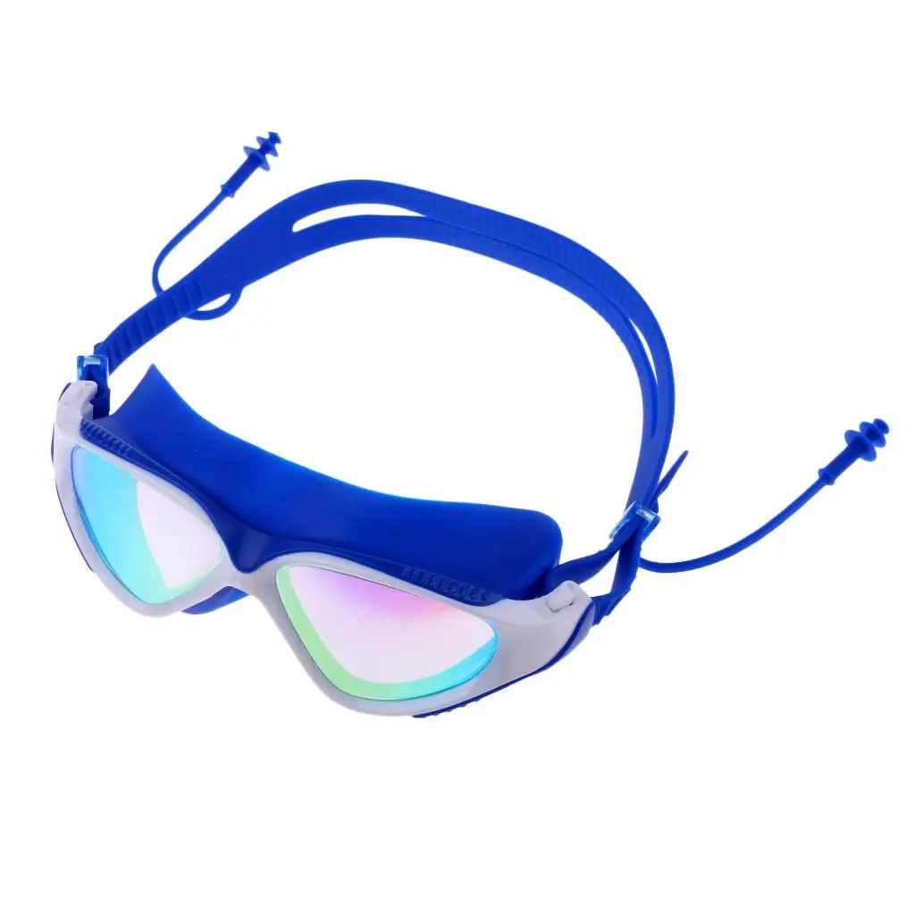 Adult Swimming Goggles Glasses Anti Fog Protection with Case