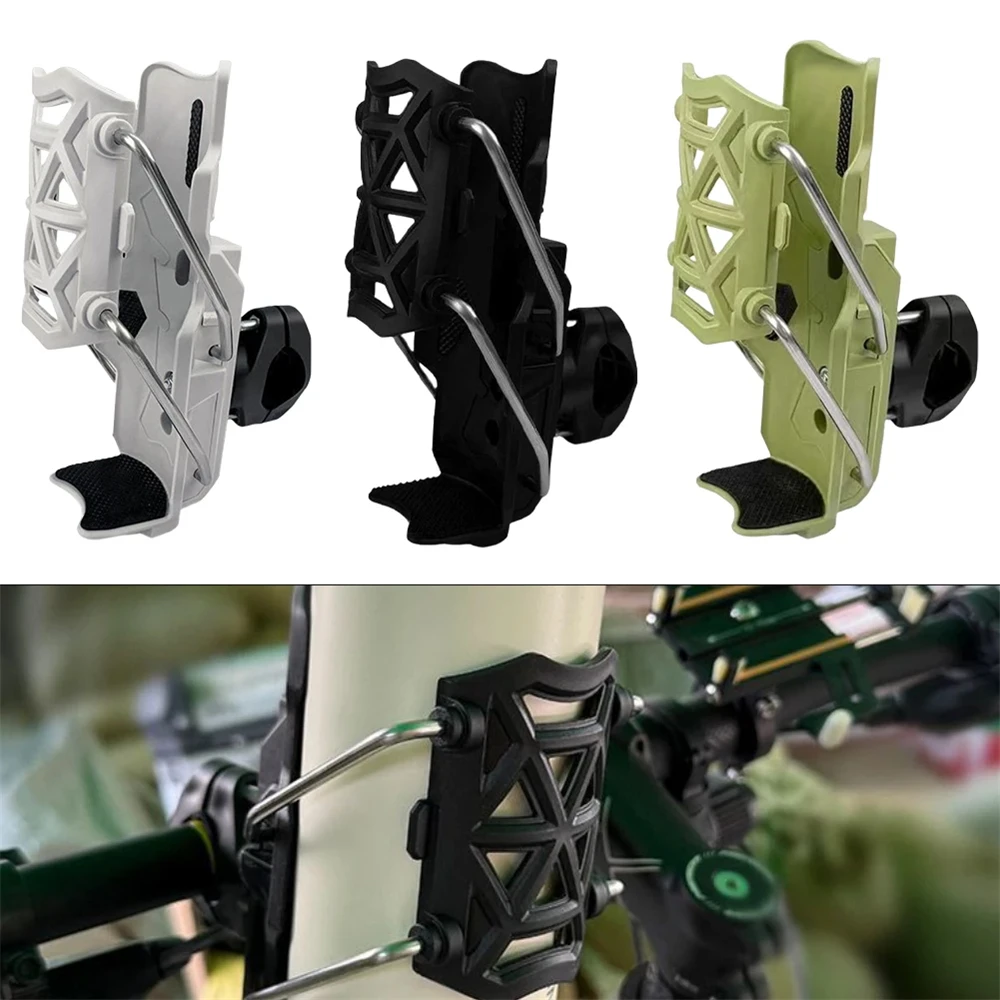 

Держатель для бутылки с водой на руль велосипеда/мотоцикла, регулируемый на 360 градусов, 1 шт., для MTB, шоссейных велосипедов, ADV, мотоциклов