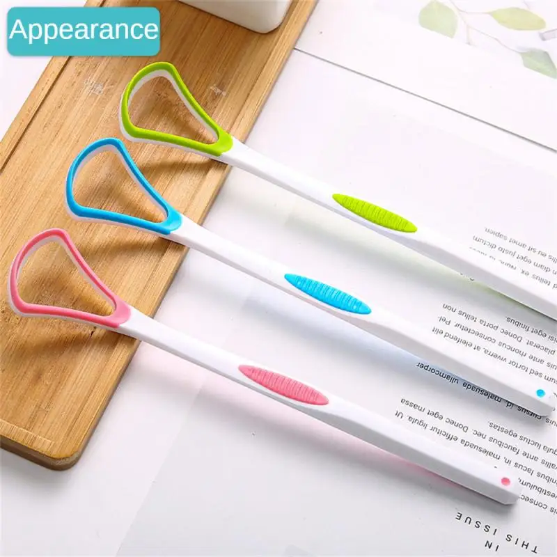 

Tongue Scraper Soft Silicone Tongue Brush Cleaning The Surface Of Tongue Oral Cleaning Brushes Cleaner Fresh Breath Health