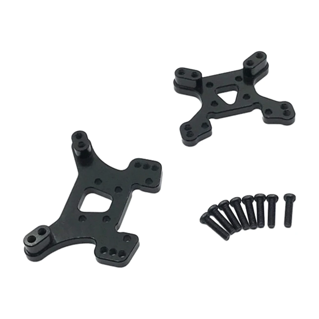 

RCGOFOLLOW for WLtoys 144001 Parts Front and Rear Shock Tower Board Shock Absorber Bracket for 1/14 RC Upgrade Parts