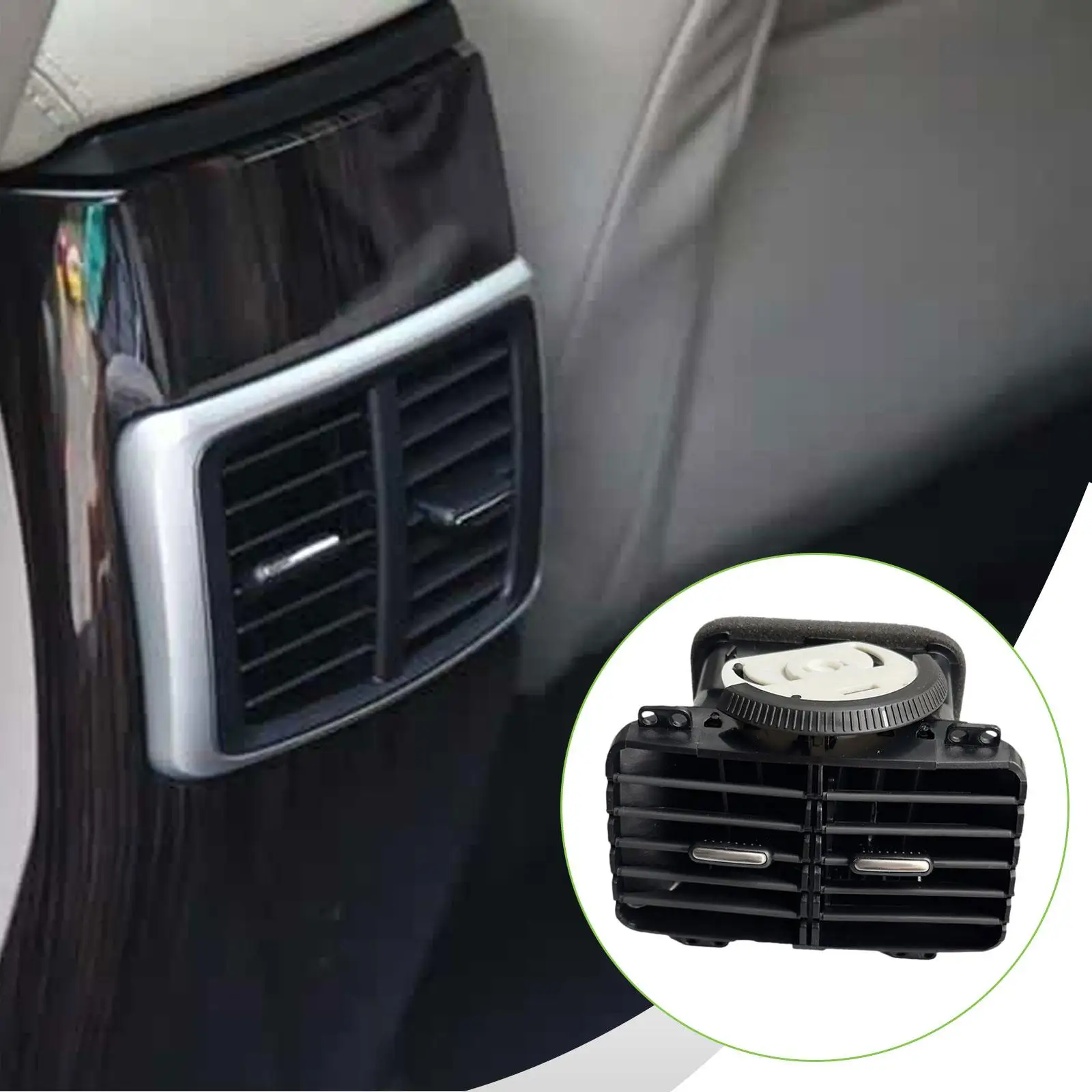 Reemplazo de salida de ventilación trasera HVAC 1KD819203 para VW GTI 2006-2013, accesorio para automóvil, piezas de repuesto de fácil instalación