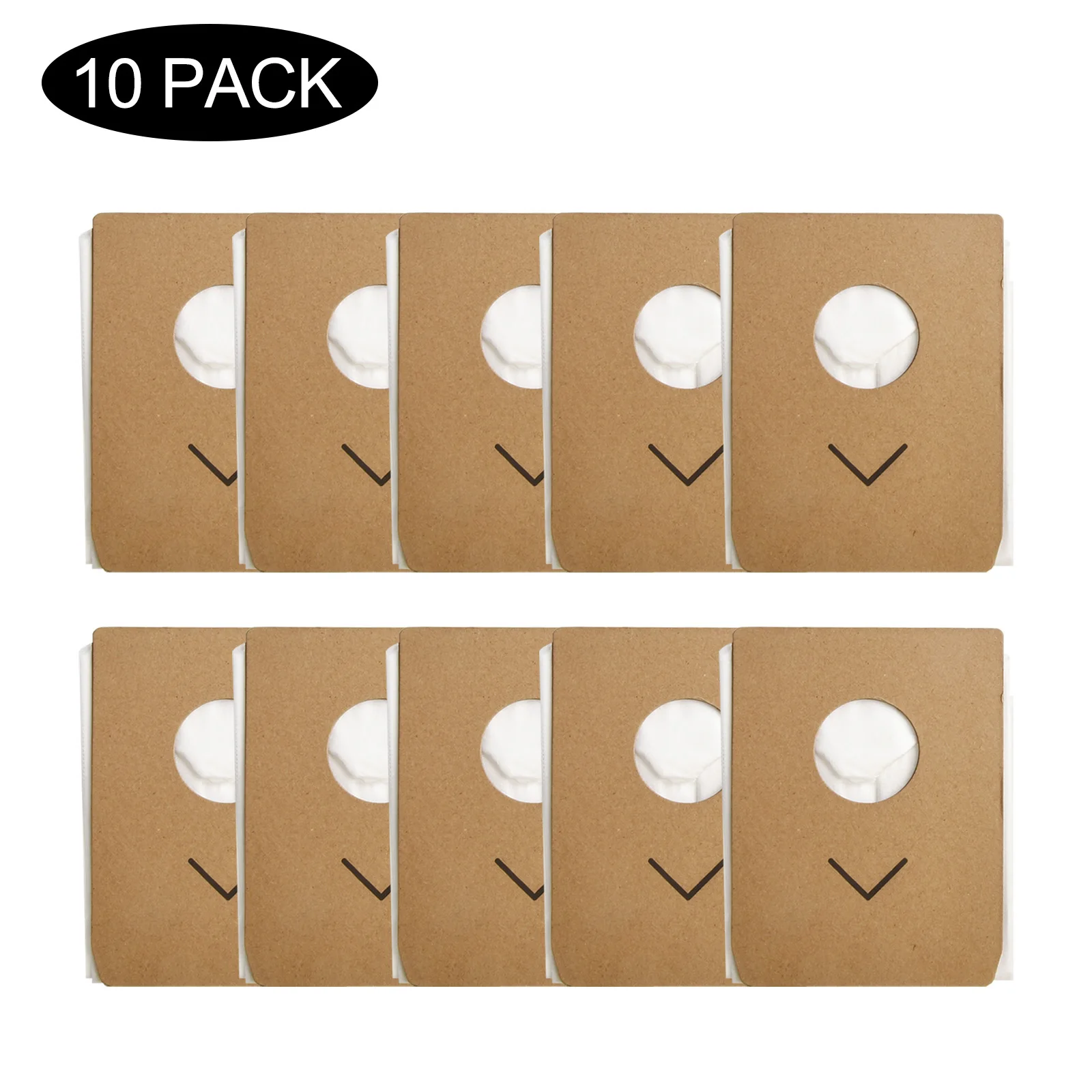 10/4PCS 3L Large Capacity Dust Bags 5-filtration Layers For Eureka Stylus For Elite NEC490BL Cordless Vacuum Cleaner Parts