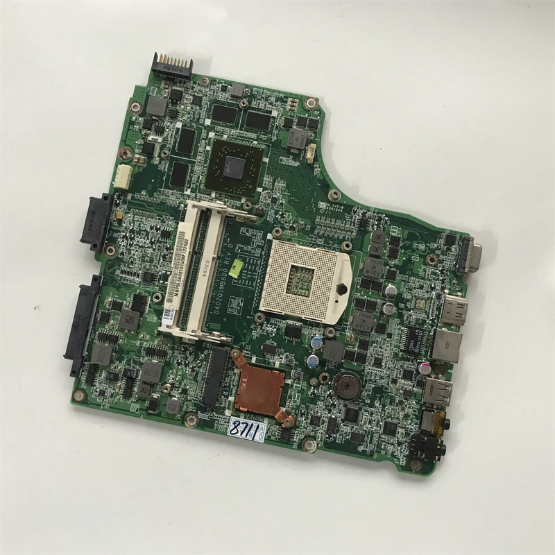 DA0ZQ1MB8D0 DA0ZQ1MB8F0 For Acer Aspire 4745 4745G 4820 4820TG Laptop Motherboard With 1GB GPU Graphics HM55 DDR3 MBPVL06001