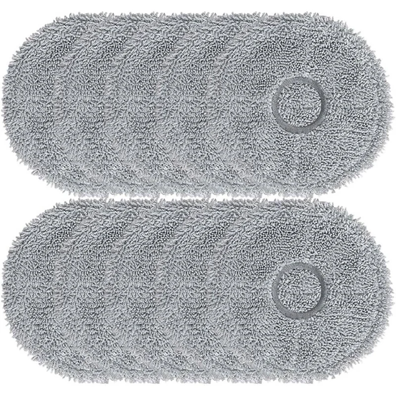 B58B-Microfiber Mop Pads For Cecotec Conga 9990 AI/ 9590/Conga 10090 AI Spin Revolution Ultra Power Home Vacuum Cleaner Accessor