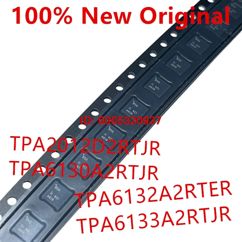 10piece  TPA6132A2RTER  AIWI 、TPA6130A2RTJR  BSG 、TPA6133A2RTJR  SIZ 、TPA2012D2RTJR  AKS  New audio amplifier chip  TPA6130