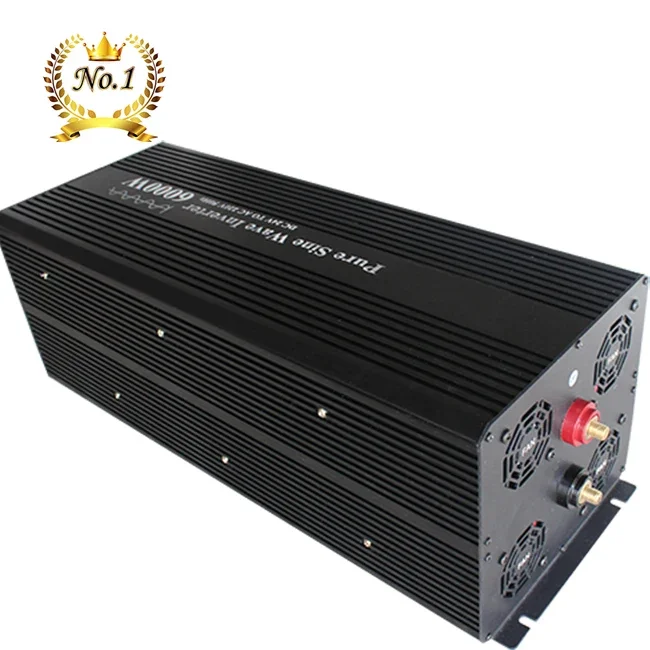 Inverter solare Off-grid 12V 24V 48V 4000W 5000W 6000W 12000W onda sinusoidale pura da cc a ca