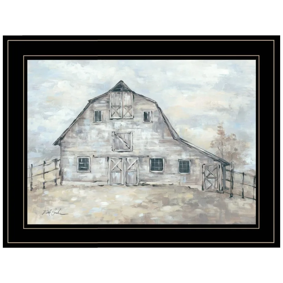 

Rustic Beauty by Debi Coules Ready to Hang Framed Print Black Frame
