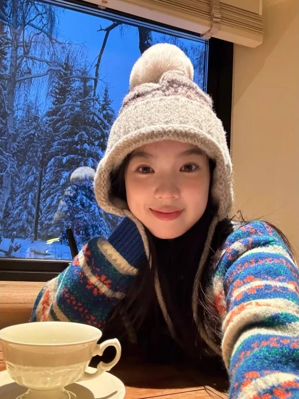 

Cisas Theme Heavy Knit Sweater Women's Loose Fit Soft Cozy Spring New Sle Striped Knitted Top Korean Sle Commute Faion