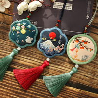 Rabbit Cross Stitch Animal Diy Embroidery Omamori Minder Kit Threads for Knitting Fabric Needlework Decor Jewelry Sachet