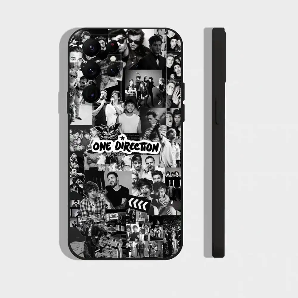 Eine D-Direction-ES-Band-Handyhülle für Samsung S25, S24, S21, S22, S23, S30, Ultra, S20, Plus, Fe, Note, 5G, schwarze Hülle