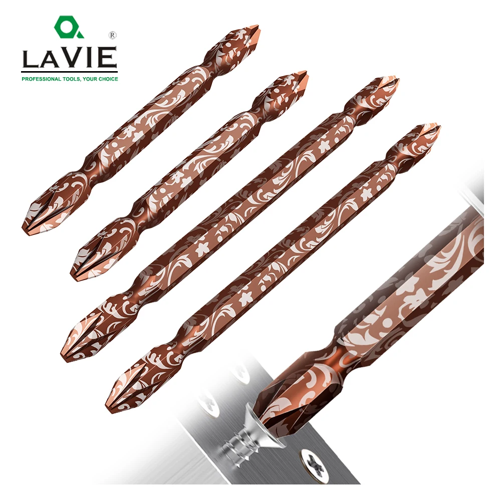 

LAVIE 1 шт. PH2 отвертка магнитная 1/4 дюйма крестовая отвертка с шестигранным хвостовиком нескользящая, износостойкая и устойчивая к ржавчине