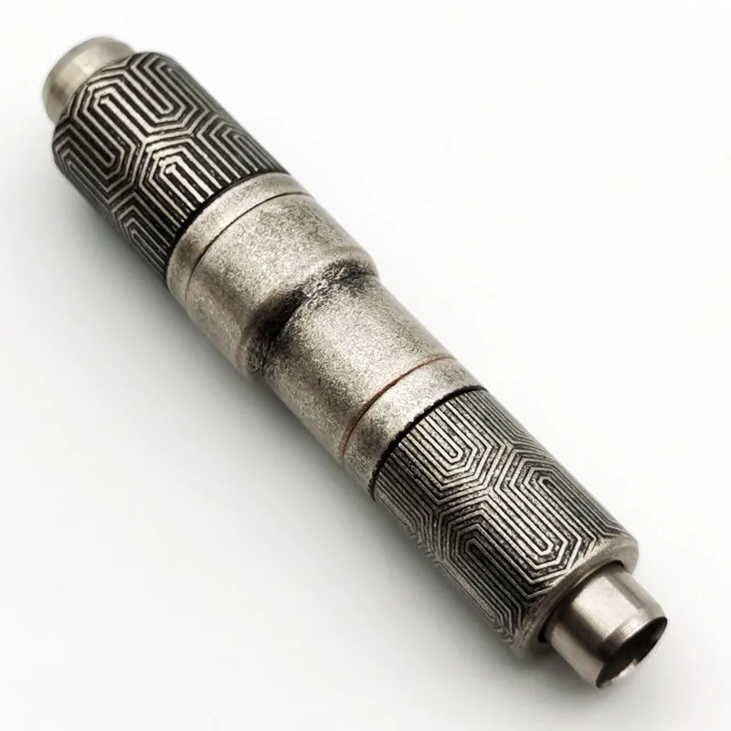 Pure Copper Cigar Drill Copper And Stainless Steel Frosted Double Bit Cigar Drill Sharp Multi-bore Punch view 6