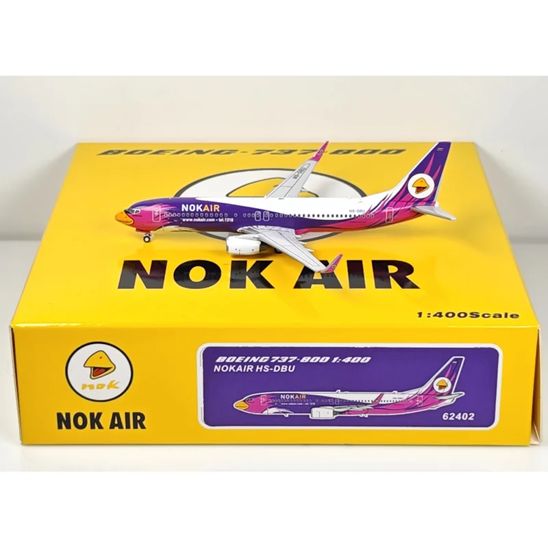 

PandaModel Diecast 1:400 Scale Thai Bird Airlines B737-800 HS-DBU Alloy Aircraft Model Toy Collection