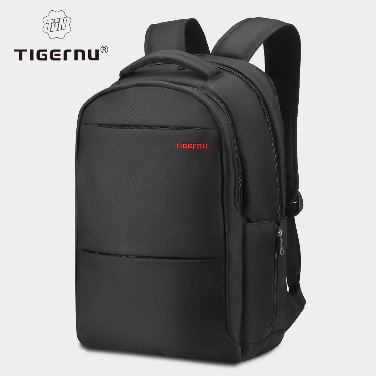 حقيبة ظهر Tigernu Laptop15-17 بوصة للكمبيوتر المحمول للنساء حقيبة ظهر للكمبيوتر المحمول حقيبة ظهر Famale مقاومة للماء من النايلون حقيبة مدرسية حقائب ظهر