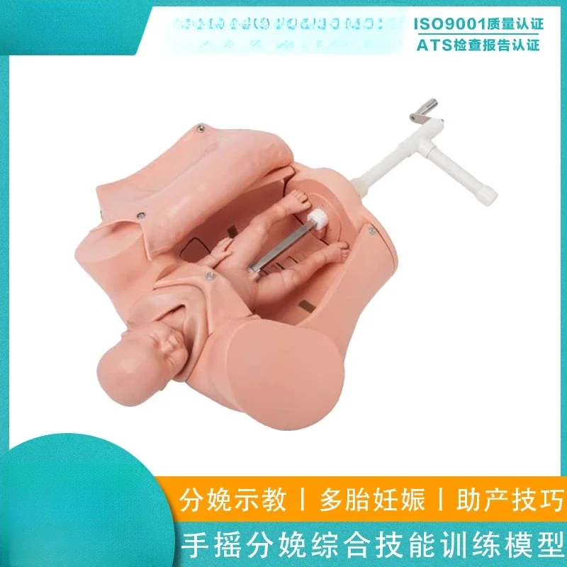 YX/5B advanced hand-cranked delivery comprehensive skills training model hand-cranked delivery mechanism