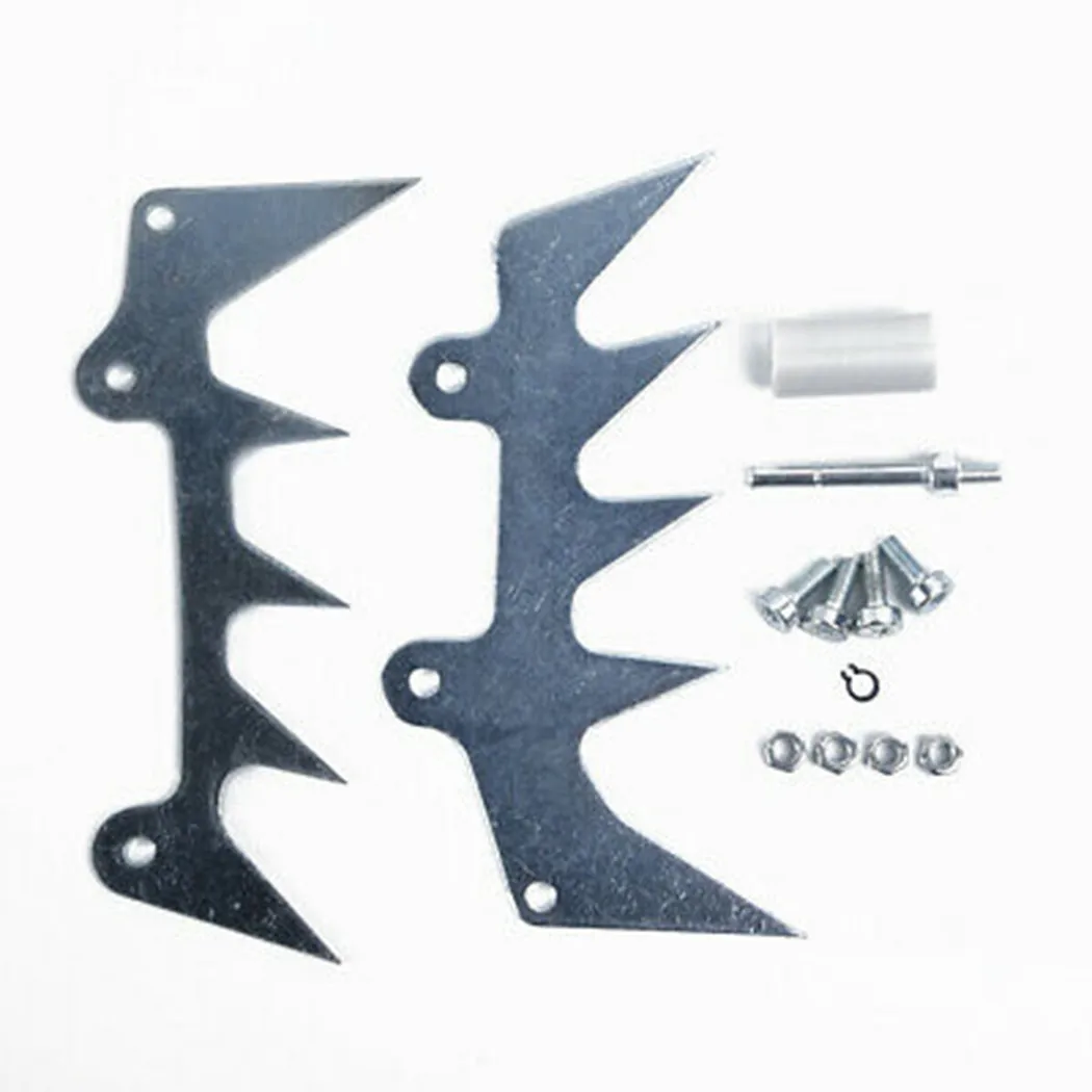 Chainsaw Dog Bumper Spikes Kit for MS441 MS661 064 Features Full Set with Cover Dog Chain Catcher and Hardware