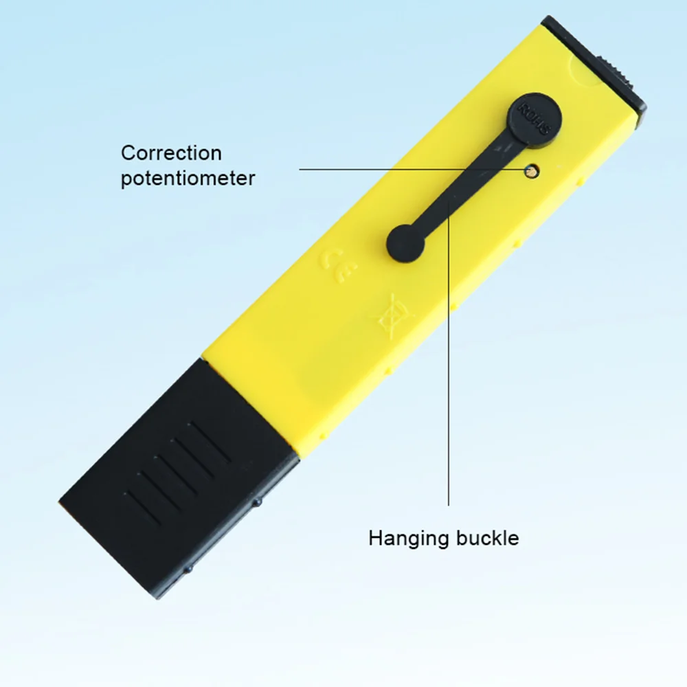 Précision PH-2011 avec strategTest de compensation de température PH mètre avec affichage Shoous PH mètre stylo de test