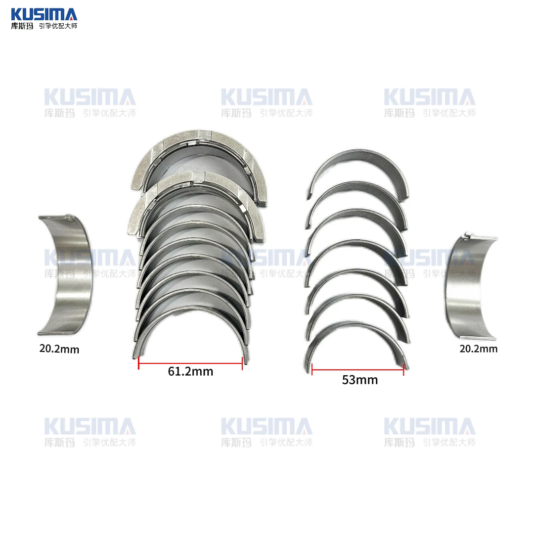 Crankshaft Main Bearing Conrod Bearing for merc-edes-ben-z OM651  2.2 CDI 6510380011 6510330101  Connecting Rod Bearing