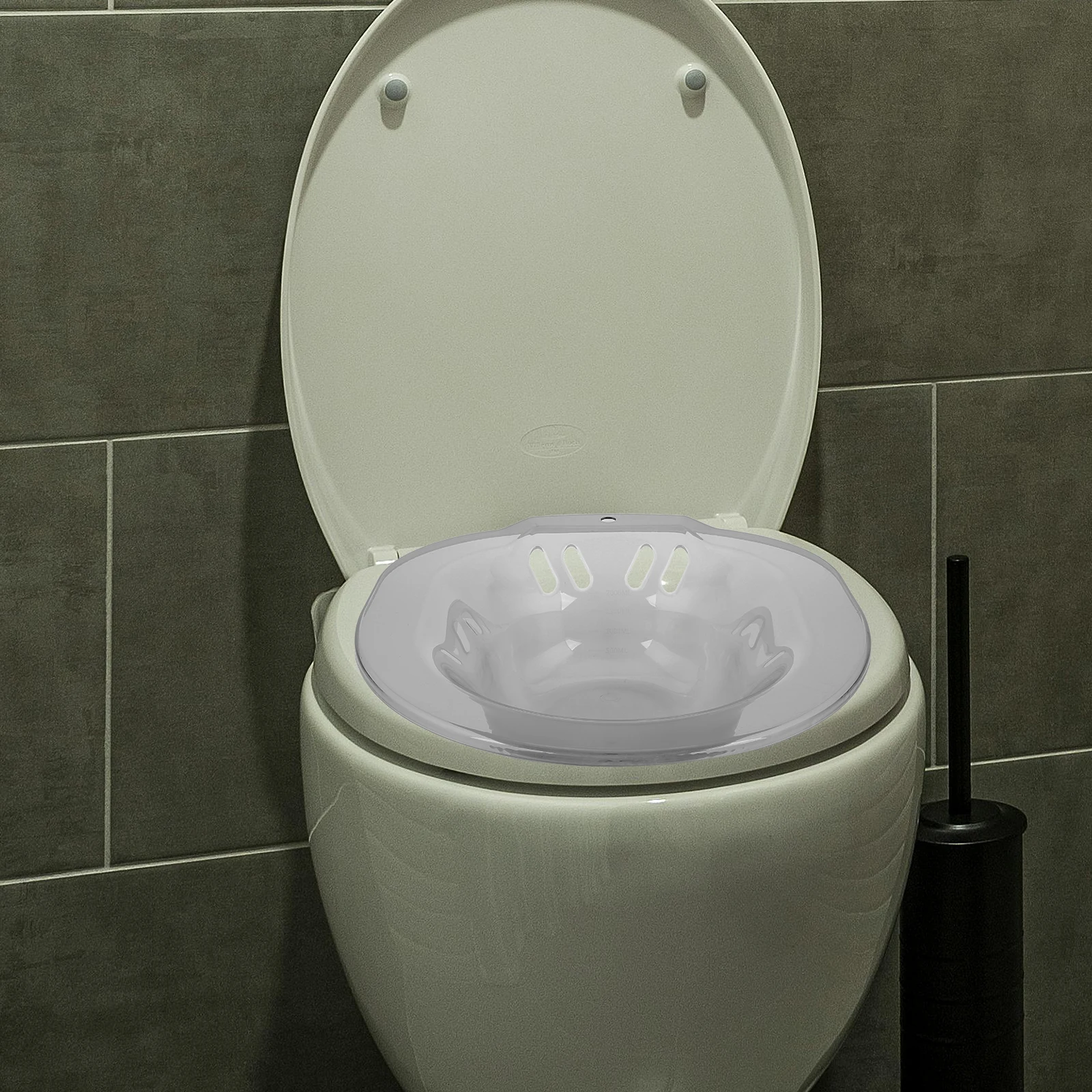 

Sitz Bath Basin Hemorrhoid Soak Postpartum Care Toilet Seat Soaking Bowl Adult Bidet Cleanser Elderly Women Butts Wash Bath