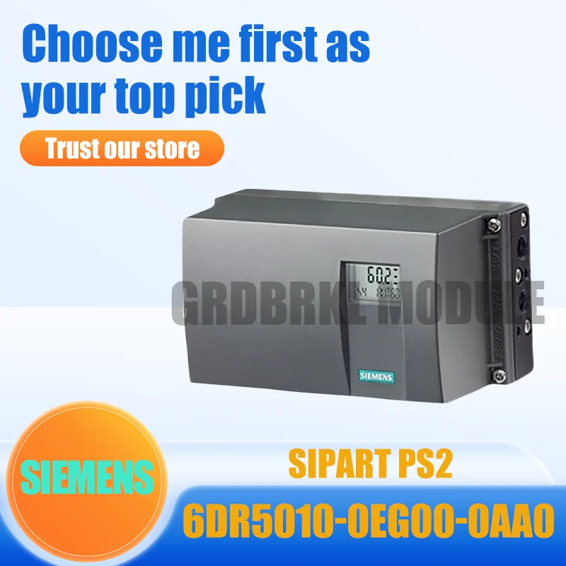 

НОВЫЙ Оригинальный электропневматический позиционер SIEMENS 6DR5010-0EG00-0AA0 SIPART PS2