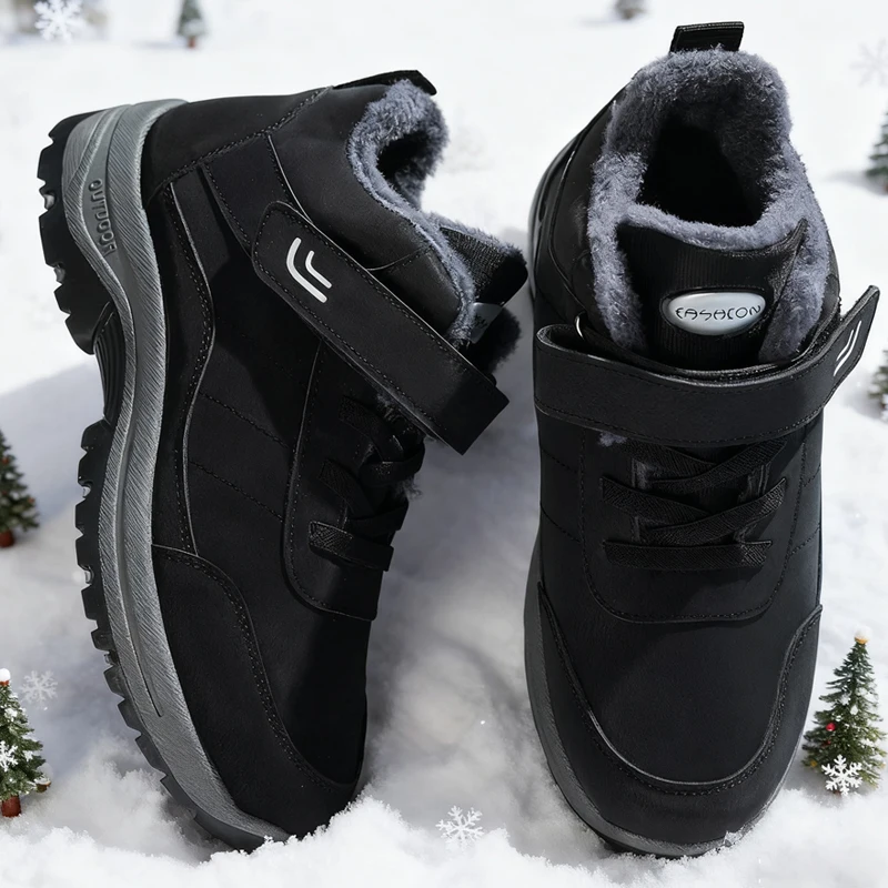 

High Quality Casual Outdoor Sneakers Winter Trend Soft Sole Anti Slip Warm Snow Boots Cold Resistant Wear-Resistant Couple Style