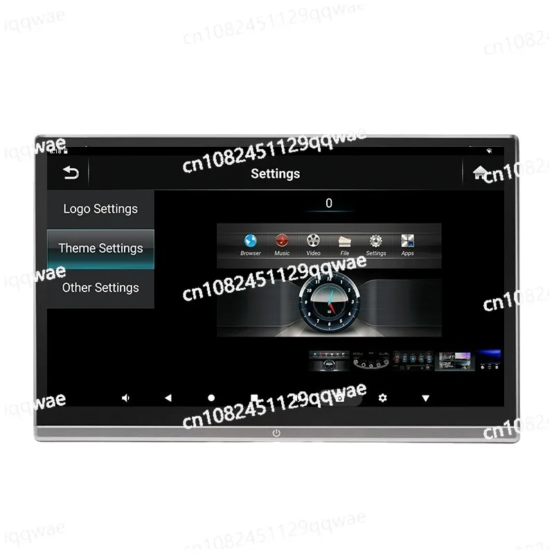 

14-дюймовый подключаемый монитор на Android, тонкий 13,3-дюймовый монитор для подголовника